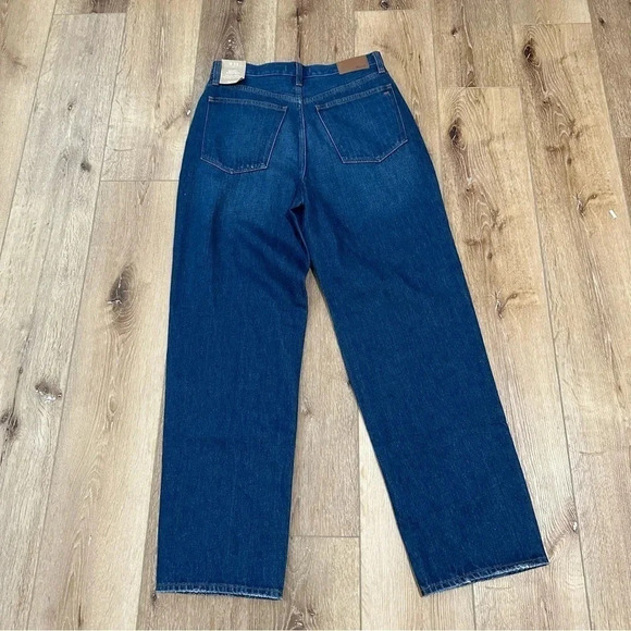 Madewell Baggy Straight Women's Medium Wash Denim Jeans Size 28 NWT - Picture 11 of 11